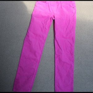 Purple corduroys Crewcuts size 10